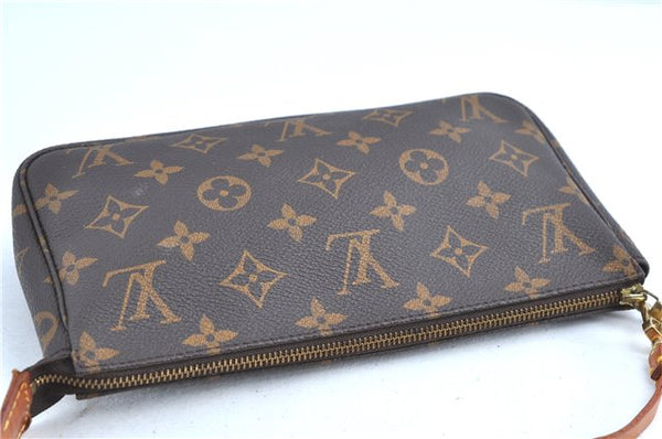 Authentic Louis Vuitton Monogram Pochette Accessoires Pouch M51980 LV H7727