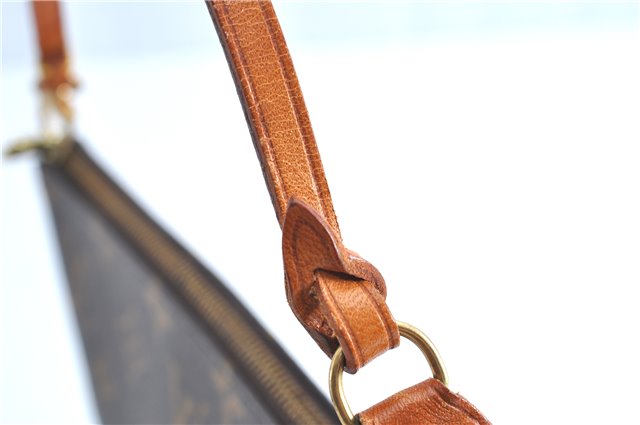 Authentic Louis Vuitton Monogram Pochette Accessoires Pouch M51980 LV H7727