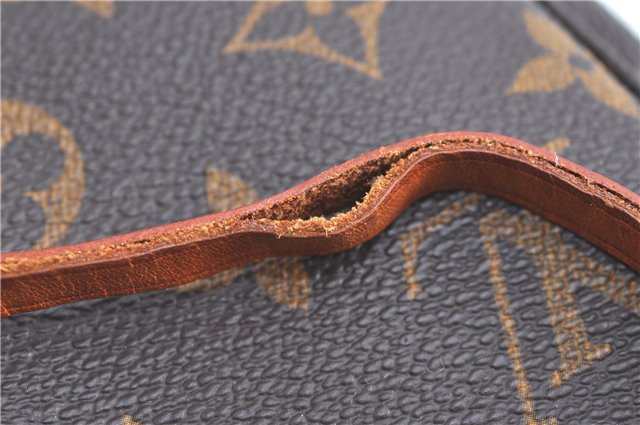 Authentic Louis Vuitton Monogram Pochette Accessoires Pouch M51980 LV H7727