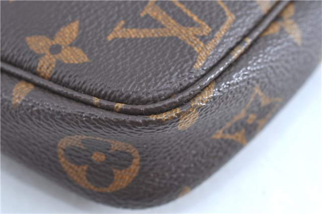 Authentic Louis Vuitton Monogram Pochette Accessoires Pouch M51980 LV H7727