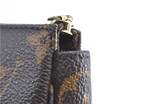 Authentic Louis Vuitton Monogram Pochette Accessoires Pouch M51980 LV H7727