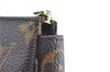 Authentic Louis Vuitton Monogram Pochette Accessoires Pouch M51980 LV H7727