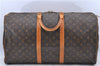 Authentic LOUIS VUITTON Monogram Keepall 55 Boston Bag M41424 LV H7728