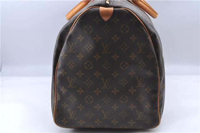 Authentic LOUIS VUITTON Monogram Keepall 55 Boston Bag M41424 LV H7728