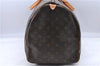 Authentic LOUIS VUITTON Monogram Keepall 55 Boston Bag M41424 LV H7728