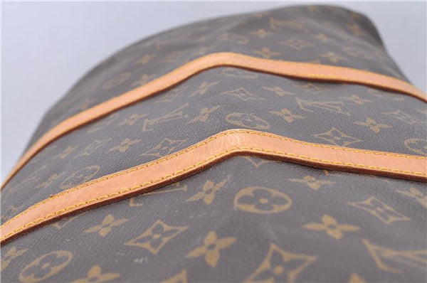 Authentic LOUIS VUITTON Monogram Keepall 55 Boston Bag M41424 LV H7728