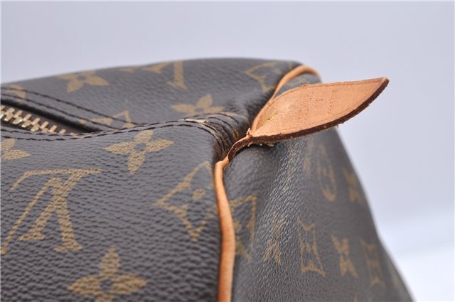 Authentic LOUIS VUITTON Monogram Keepall 55 Boston Bag M41424 LV H7728