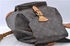 Authentic LOUIS VUITTON Monogram Montsouris GM Backpack M51135 LV H7730