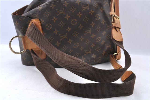 Authentic LOUIS VUITTON Monogram Montsouris GM Backpack M51135 LV H7730