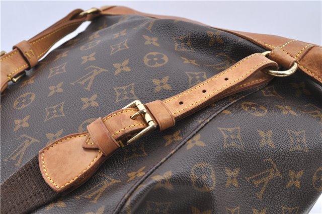 Authentic LOUIS VUITTON Monogram Montsouris GM Backpack M51135 LV H7730