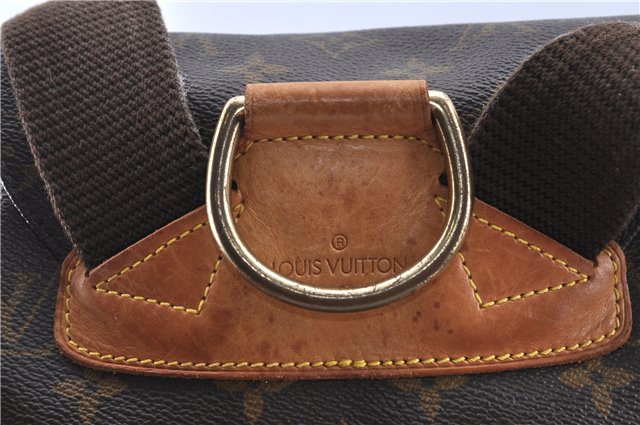 Authentic LOUIS VUITTON Monogram Montsouris GM Backpack M51135 LV H7730