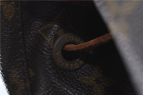 Authentic LOUIS VUITTON Monogram Montsouris GM Backpack M51135 LV H7730