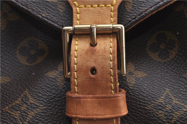 Authentic LOUIS VUITTON Monogram Montsouris GM Backpack M51135 LV H7730