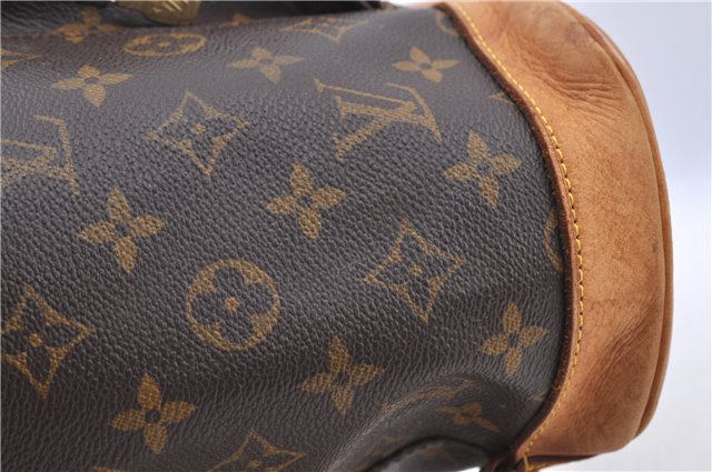 Authentic LOUIS VUITTON Monogram Montsouris GM Backpack M51135 LV H7730