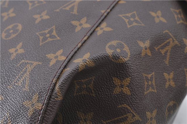 Authentic LOUIS VUITTON Monogram Montsouris GM Backpack M51135 LV H7730
