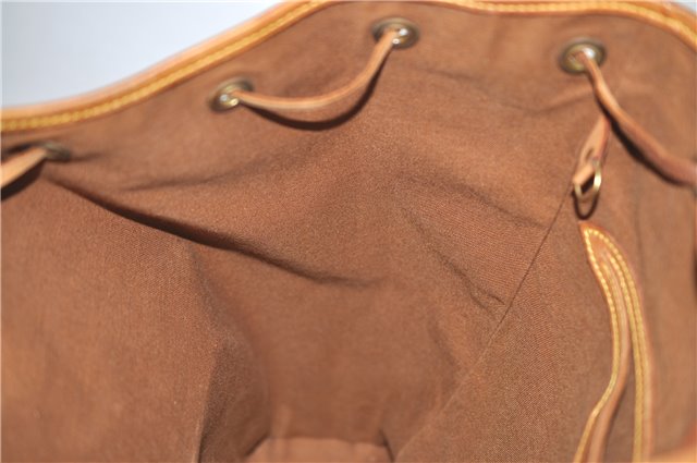 Authentic LOUIS VUITTON Monogram Montsouris GM Backpack M51135 LV H7730