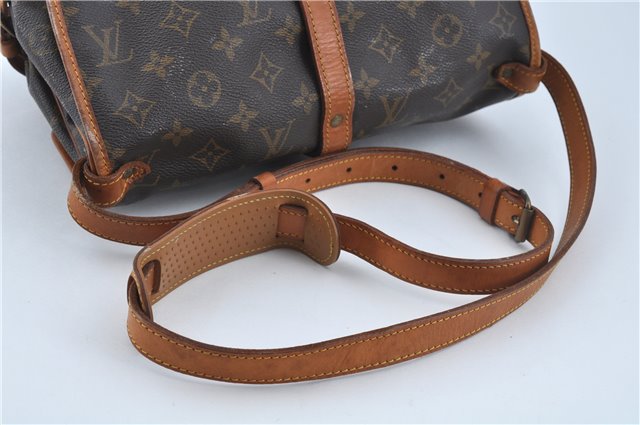 Auth LOUIS VUITTON Monogram Saumur 30 Shoulder Cross Body Bag M42256 LV H7738