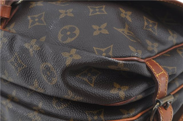 Auth LOUIS VUITTON Monogram Saumur 30 Shoulder Cross Body Bag M42256 LV H7738