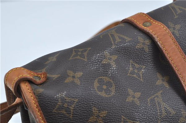 Auth LOUIS VUITTON Monogram Saumur 30 Shoulder Cross Body Bag M42256 LV H7738