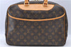 Authentic LOUIS VUITTON Monogram Deauville Hand Bag M47270 LV H7739