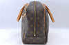 Authentic LOUIS VUITTON Monogram Deauville Hand Bag M47270 LV H7739