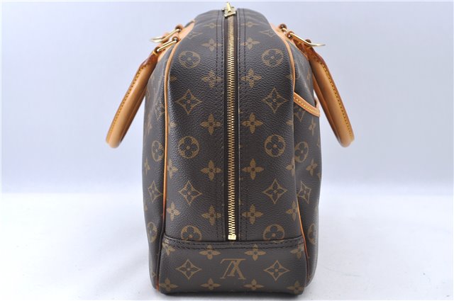 Authentic LOUIS VUITTON Monogram Deauville Hand Bag M47270 LV H7739