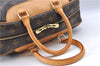 Authentic LOUIS VUITTON Monogram Deauville Hand Bag M47270 LV H7739