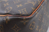 Authentic LOUIS VUITTON Monogram Deauville Hand Bag M47270 LV H7739