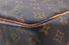 Authentic LOUIS VUITTON Monogram Deauville Hand Bag M47270 LV H7739
