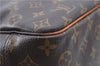 Authentic LOUIS VUITTON Monogram Deauville Hand Bag M47270 LV H7739
