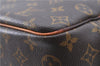 Authentic LOUIS VUITTON Monogram Deauville Hand Bag M47270 LV H7739