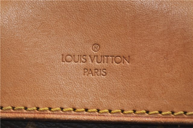 Authentic LOUIS VUITTON Monogram Deauville Hand Bag M47270 LV H7739