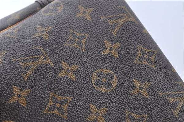 Authentic LOUIS VUITTON Monogram Deauville Hand Bag M47270 LV H7739