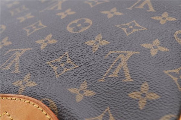 Authentic LOUIS VUITTON Monogram Deauville Hand Bag M47270 LV H7739