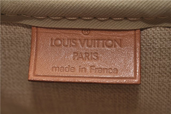 Authentic LOUIS VUITTON Monogram Deauville Hand Bag M47270 LV H7739