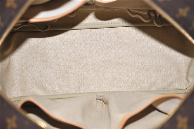 Authentic LOUIS VUITTON Monogram Deauville Hand Bag M47270 LV H7739