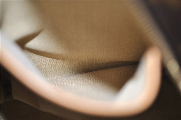 Authentic LOUIS VUITTON Monogram Deauville Hand Bag M47270 LV H7739