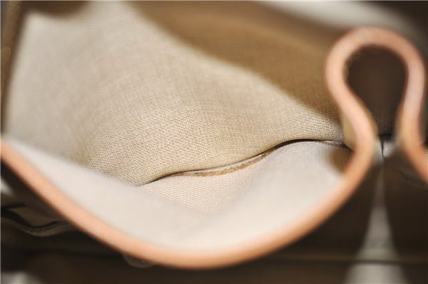 Authentic LOUIS VUITTON Monogram Deauville Hand Bag M47270 LV H7739