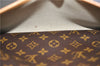 Authentic LOUIS VUITTON Monogram Deauville Hand Bag M47270 LV H7739