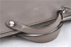 Auth FENDI By The Way Large 3Way Shoulder Hand Clutch Bag Leather Gray H7743