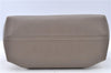 Auth FENDI By The Way Large 3Way Shoulder Hand Clutch Bag Leather Gray H7743