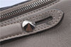 Auth FENDI By The Way Large 3Way Shoulder Hand Clutch Bag Leather Gray H7743