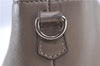 Auth FENDI By The Way Large 3Way Shoulder Hand Clutch Bag Leather Gray H7743