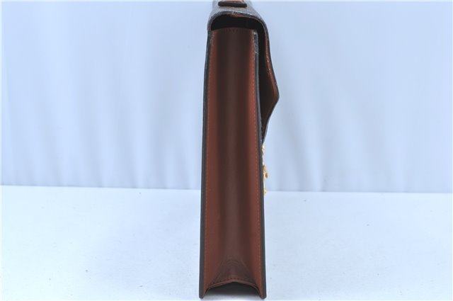 Auth LOUIS VUITTON Monogram Porte Documents Bandouliere M53338 Briefcase H7748