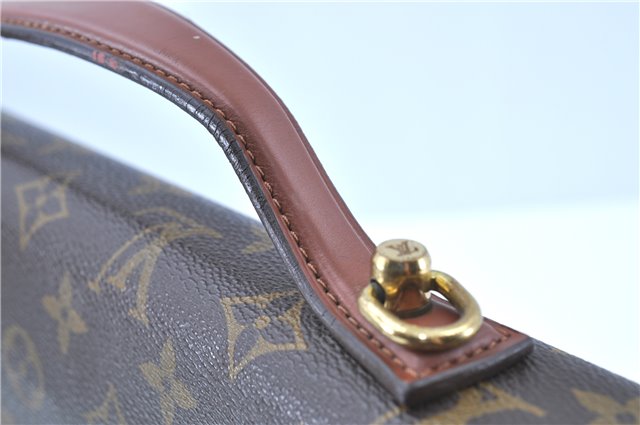 Auth LOUIS VUITTON Monogram Porte Documents Bandouliere M53338 Briefcase H7748