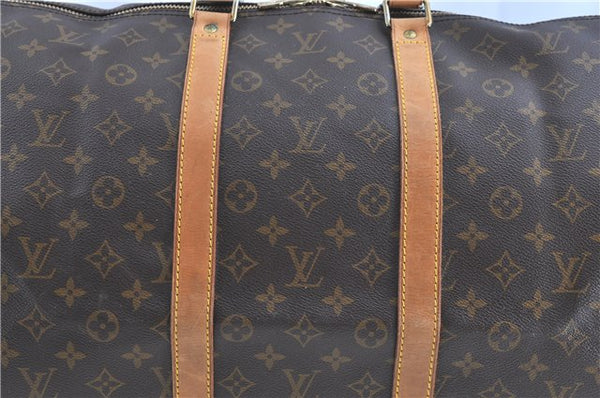 Auth LOUIS VUITTON Monogram Keepall Bandouliere 55 Boston Bag M41414 LV H7750