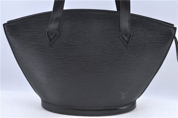 Authentic LOUIS VUITTON Epi Saint Jacques Hand Bag Black M52272 LV H7758