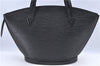 Authentic LOUIS VUITTON Epi Saint Jacques Hand Bag Black M52272 LV H7758