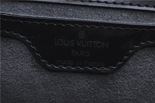 Authentic LOUIS VUITTON Epi Saint Jacques Hand Bag Black M52272 LV H7758