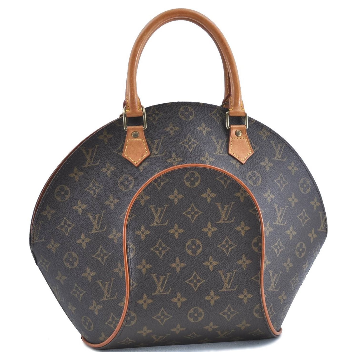 Authentic LOUIS VUITTON Monogram Ellipse PM Hand Bag M51127 LV H7759